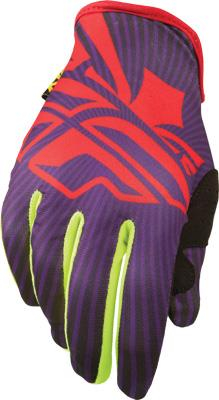 Fly Racing - Fly Racing Lite Gloves (2013) - 366-01812 - Red/Purple - 12