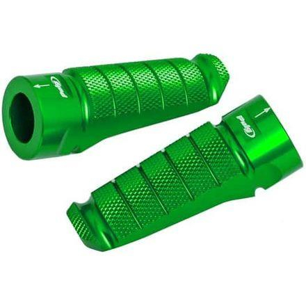PUIG - PUIG Hi-Tech Footpegs - Racing - Green - 6301V