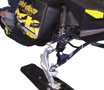 Skinz Protective Gear - Skinz Protective Gear Concept Chromolly Performance A-Arm Kit with Shocks - 36in. Stance - Fox Evol - SDAA300-BK