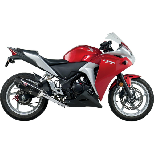 Yoshimura - Yoshimura R-77 Race Series Full System (4:2:1) - Carbon Fiber Muffler - 122500J220