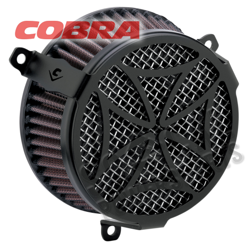 Cobra - Cobra Cross Air Cleaner Kit - Black - 606-0100-02B