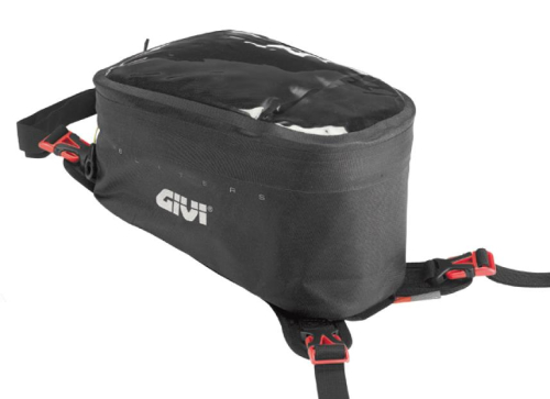 GIVI - GIVI Gravel-T Waterproof Tankbag - Strap Mount - 6L Capacity - GRT706