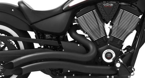 Freedom Performance - Freedom Performance Sharp Curve Radius Exhaust System - Black - MH00008