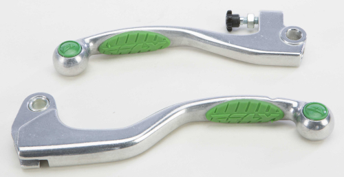 Fly Racing - Fly Racing OEM Grip Lever Set - Green - 204-004-FLY