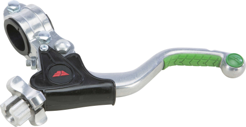 Fly Racing - Fly Racing Shorty Lever Pro Kit - All 2 Stroke Models - Green Grip - 3W1024-FLY