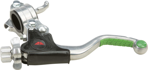 Fly Racing - Fly Racing Shorty Lever Pro Kit - All 4 Stroke Models - Green Grip - 4W1024-FLY