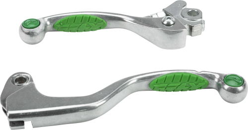 Fly Racing - Fly Racing OEM Grip Lever Set - Green - 204-019-FLY