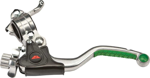 Fly Racing - Fly Racing Standard Lever Pro Kit - All 4 Stroke Models - Green Grip - 4W1004-FLY