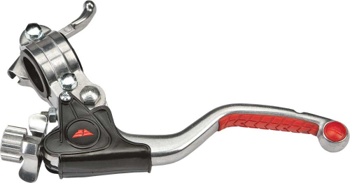 Fly Racing - Fly Racing Standard Lever Pro Kit - All 4 Stroke Models - Red Grip - 4W1005-FLY
