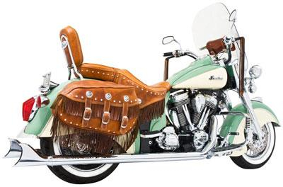 Freedom Performance - Freedom Performance Sharktail Exhaust System with 2 1/2in. Muffler - Chrome - IN00011