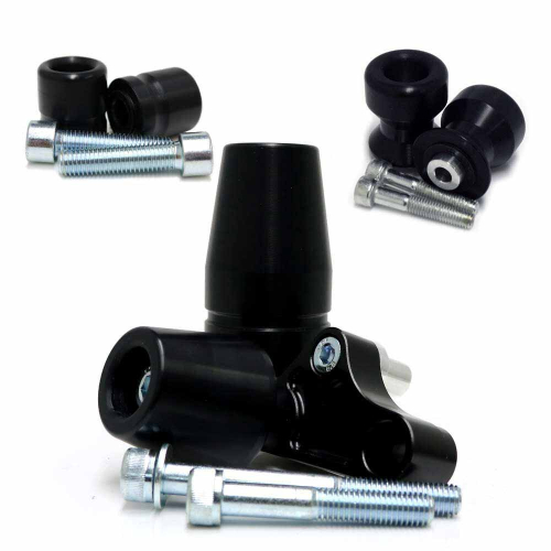 Shogun Motorsports - Shogun Motorsports Frame Slider - Black - 755-7749