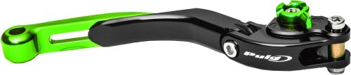 PUIG - PUIG Hi-Tech Extendable/Folding Brake Lever - Green - 19VNV
