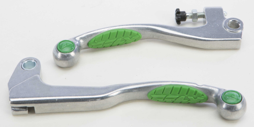 Fly Racing - Fly Racing OEM Grip Lever Set - Green - 204-040-FLY