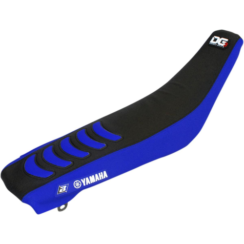 Blackbird Racing - Blackbird Racing Double Grip 3 Seat Cover - Black/Blue - 1230H