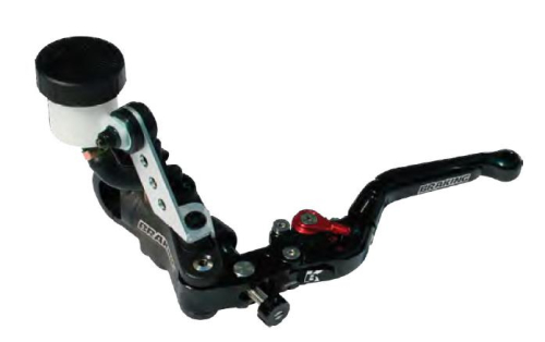 Braking - Braking Radial Clutch Master Cylinder - 16mm - Gray/ silver master cylinder w/ silver lever - QC6601