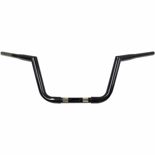 LA Choppers - LA Choppers 1-1/4in. Big Twin Peaks Handlebar - 8in. - Gloss Black Powdercoat - LA-7360-08B