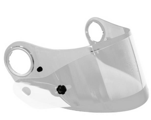 Scorpion - Scorpion Flat Race Faceshield for EXO-2000/R410 Helmets - Clear - 52-527-50