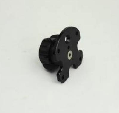Techmount - Techmount Gen 4 Top Plate for Garmin Zumo 660 GPS - Black - 4-60007
