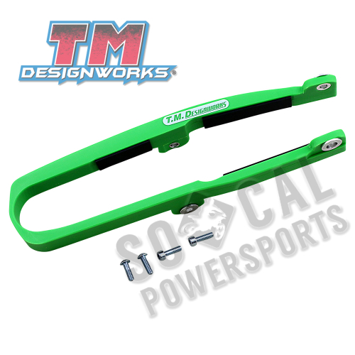 T.M. Designworks - T.M. Designworks Baja-Rally Endurance 2 Stage Chain Slider - Green - KCP-KXM-GR