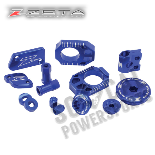 ZETA - ZETA Billet Kit - Blue - ZE51-2136
