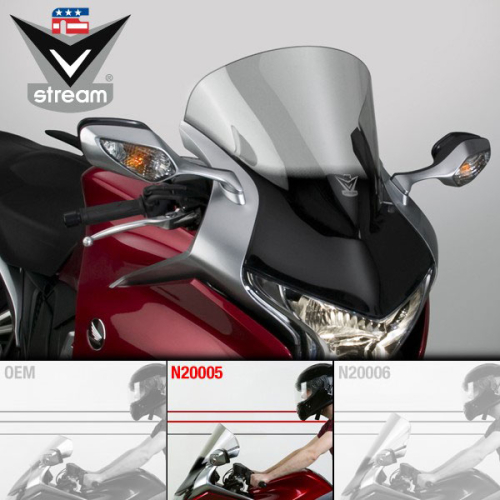 National Cycle - National Cycle VStream Windshield - 12.34in./Light Tint - N20005