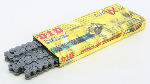 D.I.D - D.I.D 525VX3 Pro-Street Series X-Ring Chain - 122 Links - Natural - 525VXX122ZB