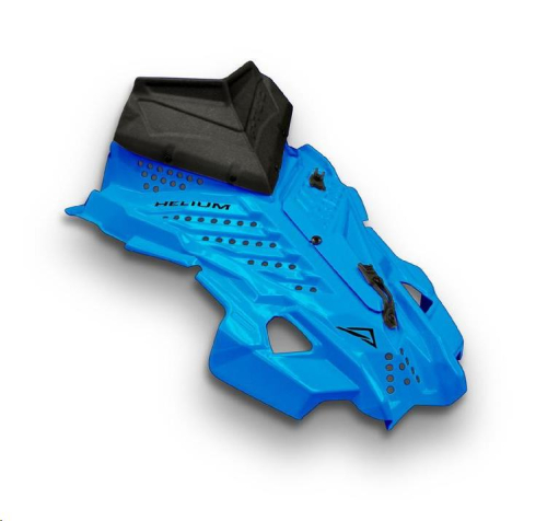 Skinz Protective Gear - Skinz Protective Gear Helium Access Hood Kit for Polaris - Sky Blue - PHAH225-SBL