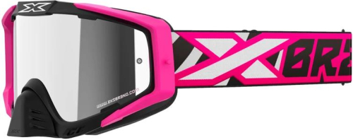 EKS Brand - EKS Brand EKS-S Outrigger Goggles - 067-60165 - Flo Pink/Zebra - OSFM