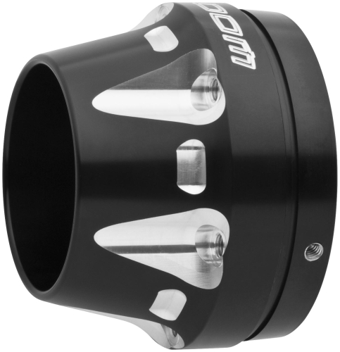 Freedom Performance - Freedom Performance 4 1/2in. American Outlaw End Cap - Black/Chrome - AC00073