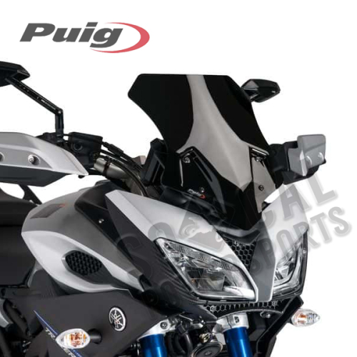 PUIG - PUIG Sport Windscreen - Black - 7645N