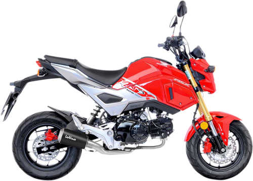 Leo Vince - Leo Vince LV-10 Full Exhaust System - Black Muffler - 15237B