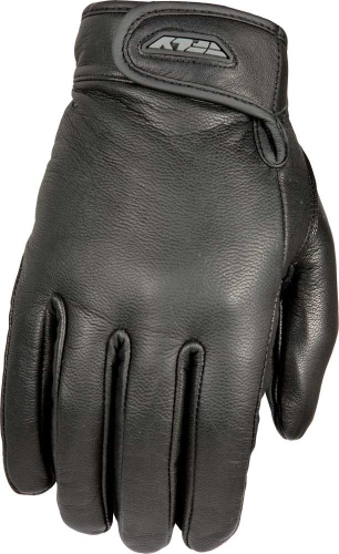 Fly Racing - Fly Racing Rumble Leather Gloves - #5884 476-0010~2 - Black - Small