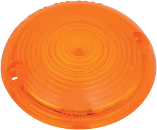 Chris Products - Chris Products Replacement Lens for Flat Turn Signal Assembly - Amber - DHD3A