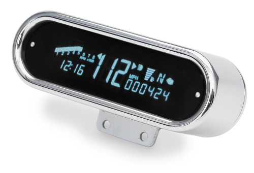 Dakota Digital - Dakota Digital MCV-7400 Classic Style Universal Information Systems Gauge - Chrome - MCV-7400