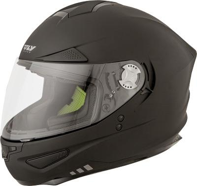Fly Racing - Fly Racing Luxx Solid Helmet - F73-8300M - Matte Black - Medium