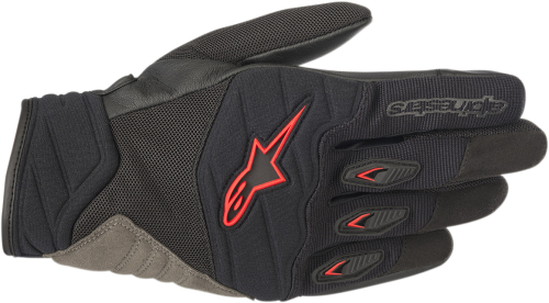 Alpinestars - Alpinestars Shore Gloves - 3566318-13-2X - Black/Red - 2XL