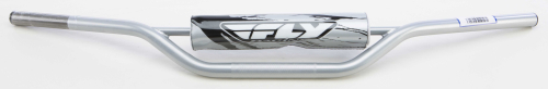 Fly Racing - Fly Racing 1010 Carbon Steel Handlebar - Yamaha Bend - Silver - MOT-107X
