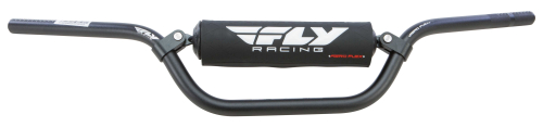 Fly Racing - Fly Racing Aero Flex Handlebar - Raptor Bend - Black - MOT-109-2X-SSABK