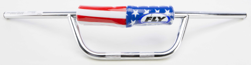 Fly Racing - Fly Racing Aluma-Steel Handlebar - ATV F Bend - Chrome - OLD 0111252121