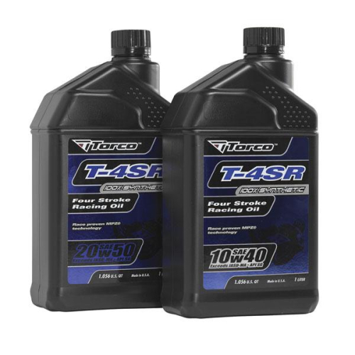 Torco International Corp - Torco International Corp T4SR MPZ 100% Synthetic Engine Oil - 10W40 - 1L. - T651044CE