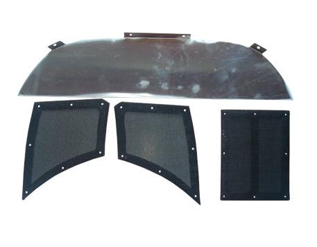 2 Cool Airvents - 2 Cool Airvents Arctic Cat M-Series Intake Vent Kit - M-INT-BLK