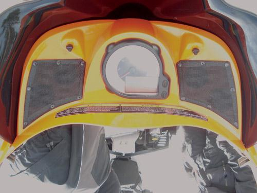 2 Cool Airvents - 2 Cool Airvents Arctic Cat M-Series Dash Vents - AC-206-BK