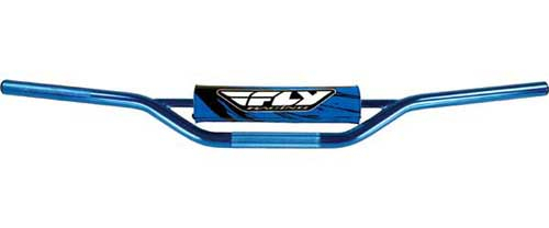 Fly Racing - Fly Racing Aluma-Steel Handlebar - Honda CR High Bend - Blue - OLD 060514222
