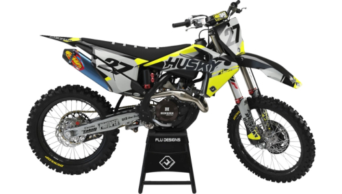 FLU Designs Inc. - FLU Designs Inc. PRO TEAM Series 6 PTS6 Graphic Kit - 61011