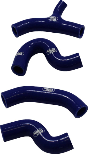 Moose Racing - Moose Racing OEM Fit Radiator Hose Kit - 4 Piece - Blue - KTM-91-BL