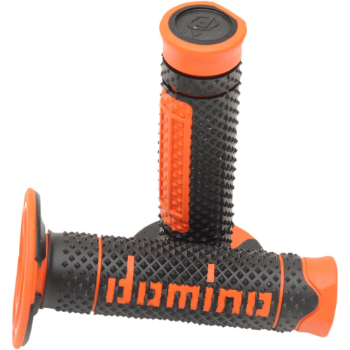 G2 Ergonomics - G2 Ergonomics Domino Diamonte Grips - Black/Orange - A26041C4540