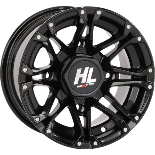 High Lifter Products - High Lifter Products HL9 Front/Rear Wheel - 14x7 - 4+3 Offset - 4/137 - Matte black - 14HL09-1436
