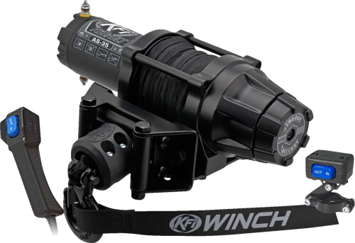 KFI Products - KFI Products 3500 ATV Assualt Series Winch - Synthetic Cable - AS-35