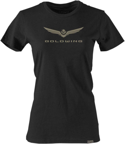 Factory Effex - Factory Effex Goldwing Bold Womens T-Shirt - 25-87850 - Black - Small