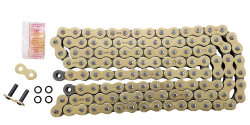 D.I.D - D.I.D 525VX3 X-Ring Series Chain - 120 Links - Gold - 525VX3GX120ZB